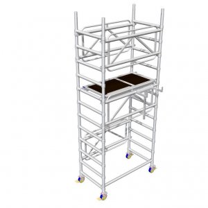 2m platform height no toeboard & stabilisers